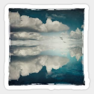 sea of clouds Sticker